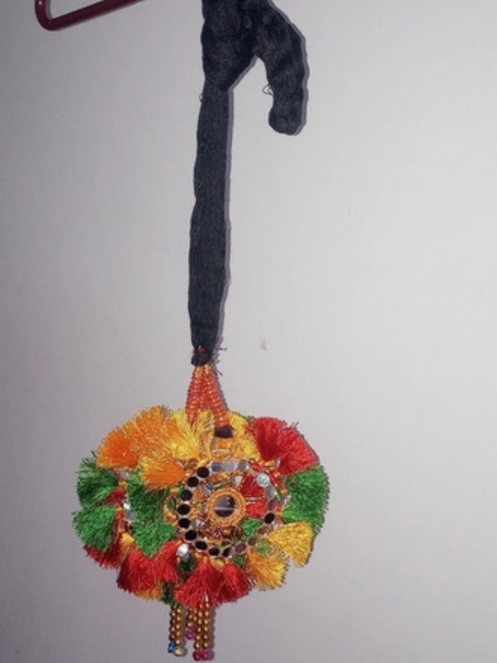 Multicolor Panjabi Paranda Hair Tie